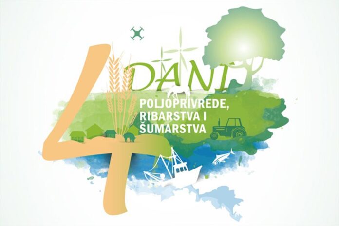 4. Dani poljoprivrede, ribarstva i šumarstva 25. i 26. siječnja u Osijeku